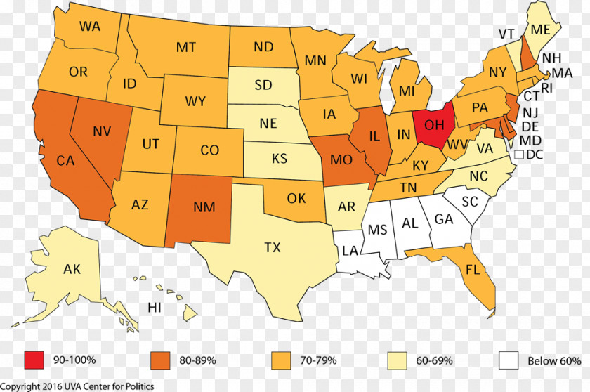 Map West Virginia Electoral College PNG