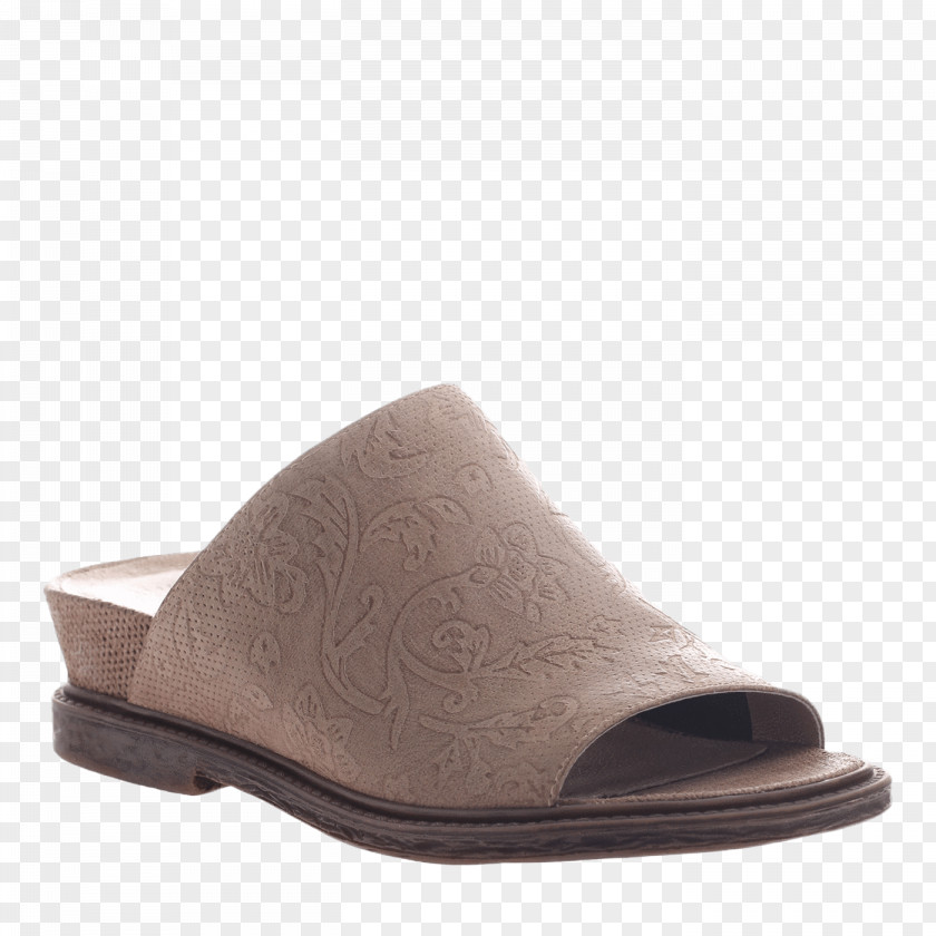 Slippery Slide Leather Sandal Shoe Wedge PNG