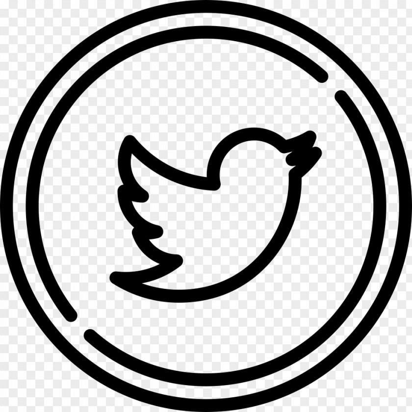 Twitter Logo White Circle Transparency Clip Art PNG