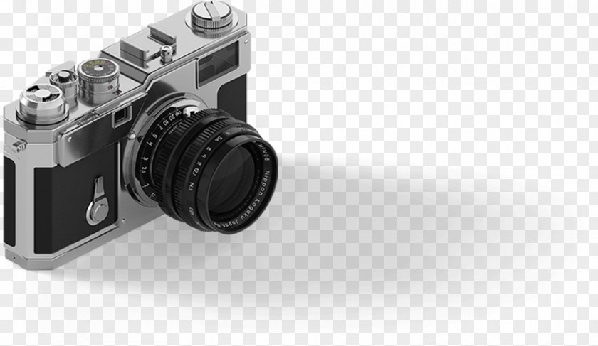 Creative Agency Digital SLR Camera Lens Photography Black And White PNG