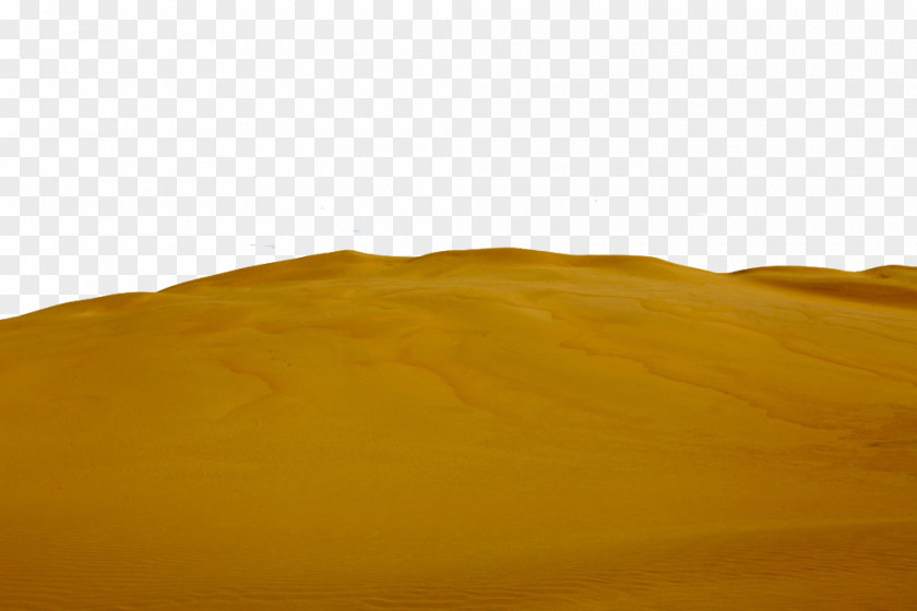 Desert Landscape Yellow PNG