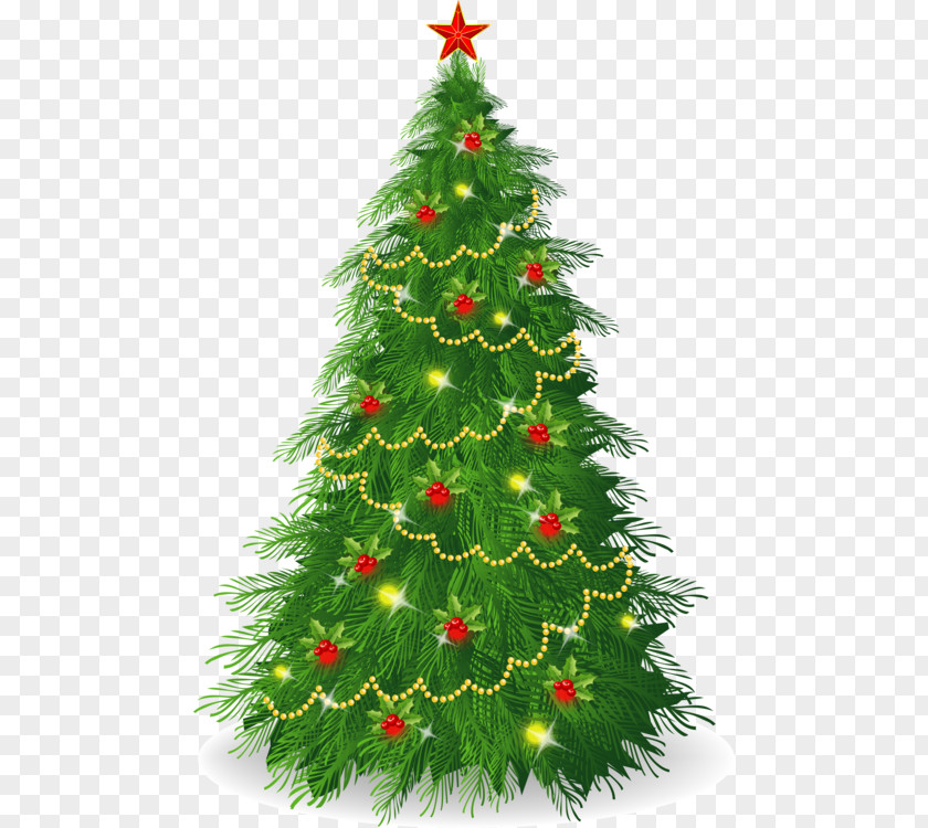 Tree Illustration Clip Art Christmas Day Ornament PNG