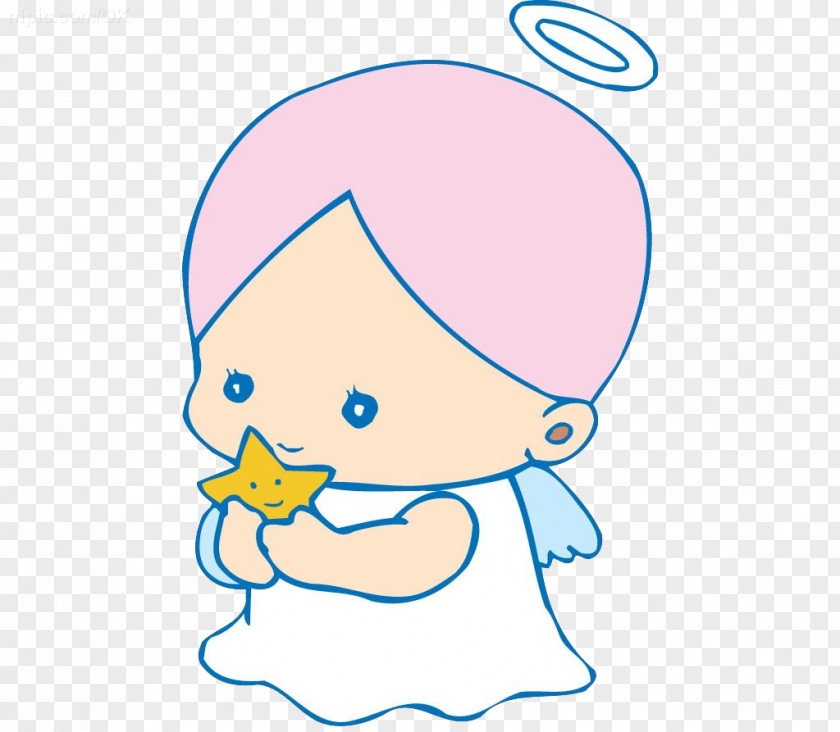 Angel Baby Love Cartoon PNG