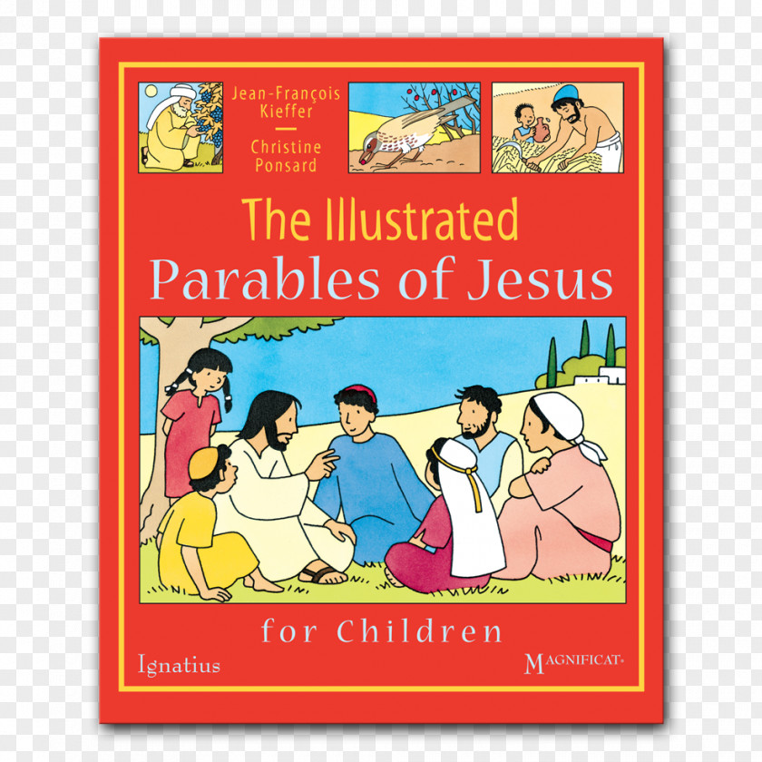 Book The Illustrated Parables Of Jesus: For Children Gospel Jesus Bible PNG