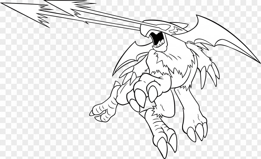 Digimon Frontier English Opening Line Art Mammal Drawing /m/02csf Cartoon PNG