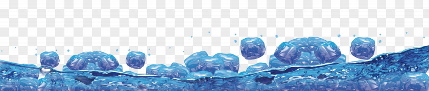 Ice Cube Water Cartoon Animation PNG