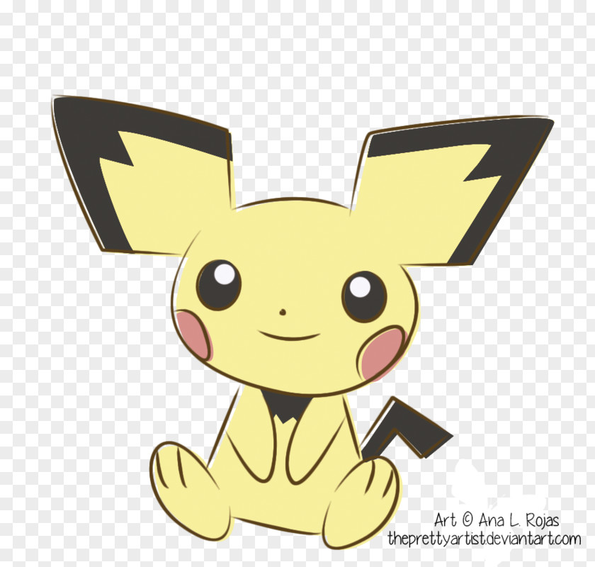 Pikachu Pichu Drawing Character PNG