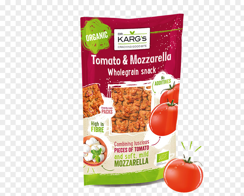 Tomato Crispbread Natural Foods Organic Food Whole Grain Mozzarella PNG