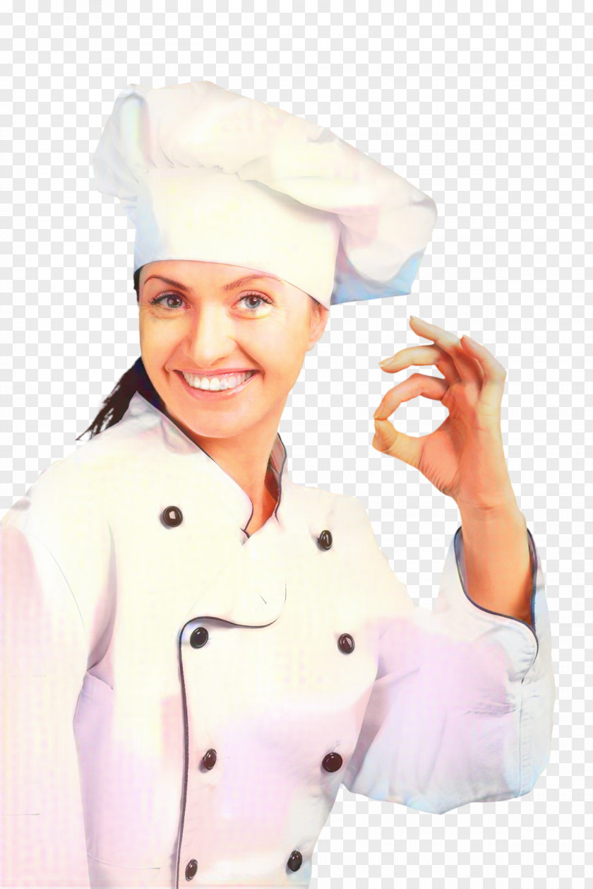 Gesture Uniform Chef Hat PNG