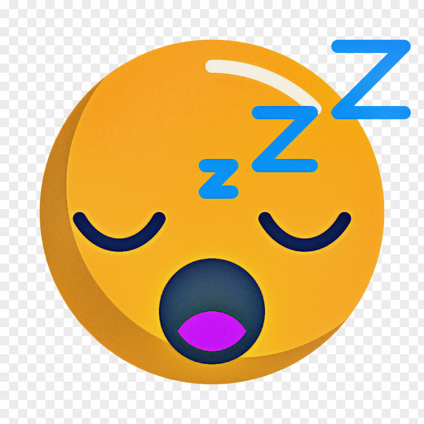Smiley Sleeping Emoticon Emotion Icon PNG