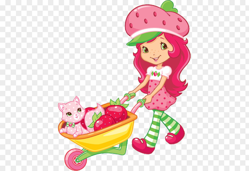 Strawberry Shortcake Muffin Tart Desktop Wallpaper PNG