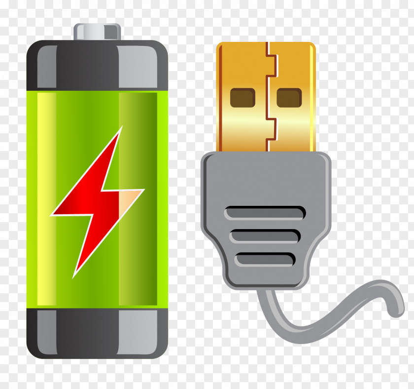 Battery And Charging Cable Charger Icon PNG