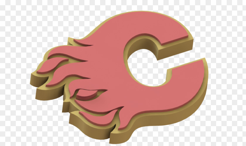 Calgary Flames Logo National Hockey League 3D Printing PNG