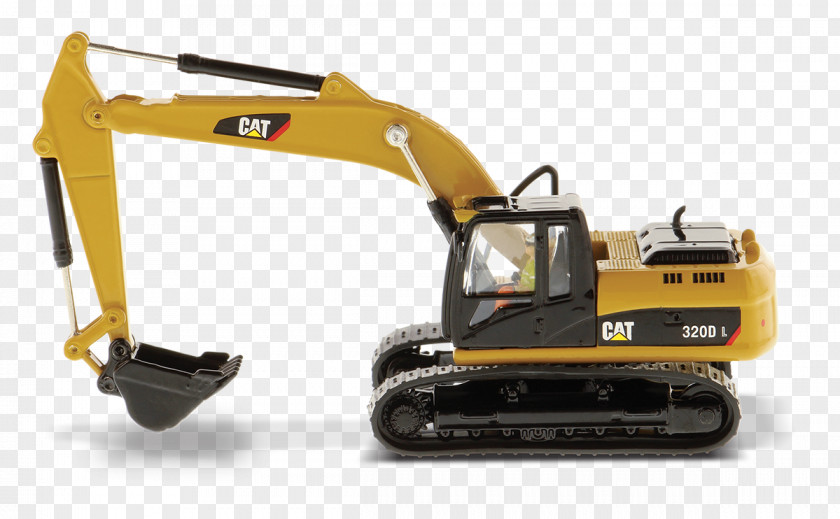 Excavator Caterpillar Inc. Die-cast Toy Hydraulics Wheel Tractor-scraper PNG
