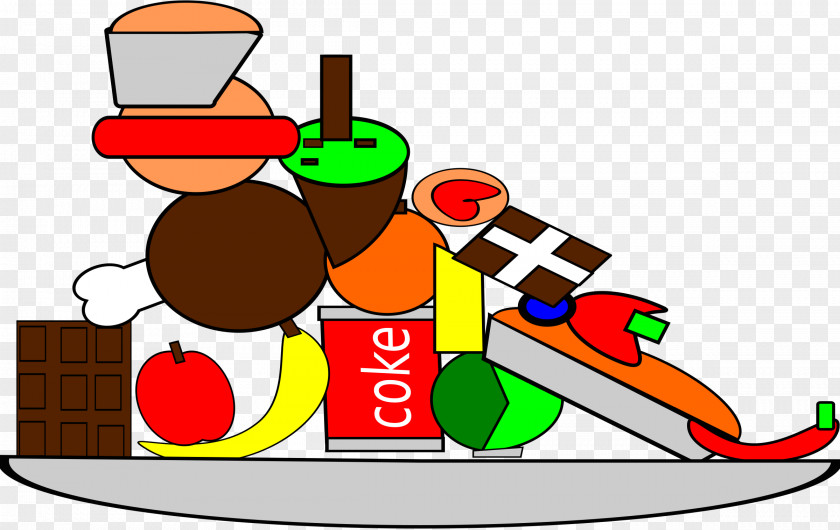 Junk Food Fast Breakfast Animation PNG