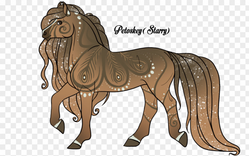 Mustang Mane Pony Stallion Bridle PNG