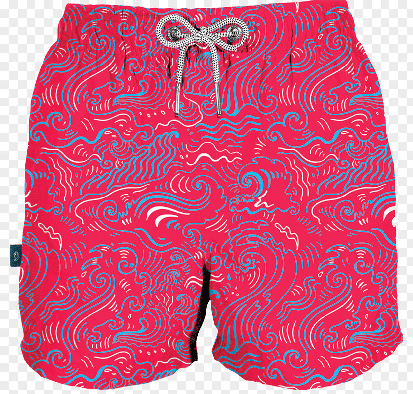 Pink Waves Mecoh México Father & Son Trunks And PNG