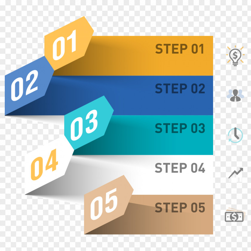 PPT Element Infographic Business Process Clip Art PNG