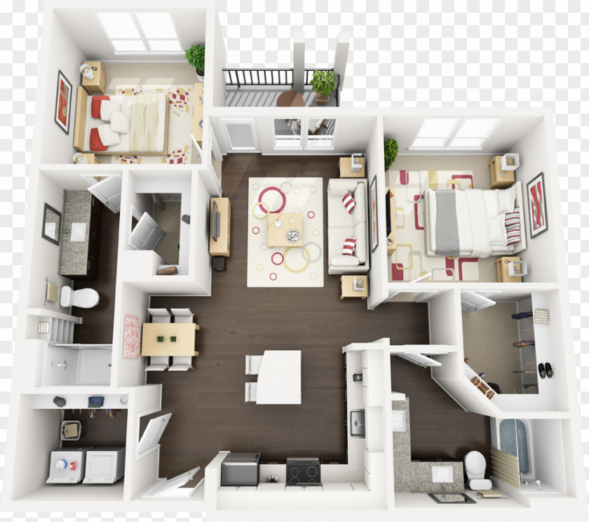 Residences At Woodbine Park Floor Plan The Gallery Mills Apartments Bedroom PNG