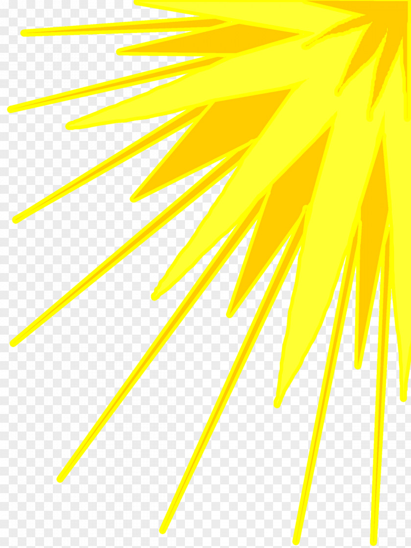 Sun Rays Graphic Design Yellow Symmetry Font PNG