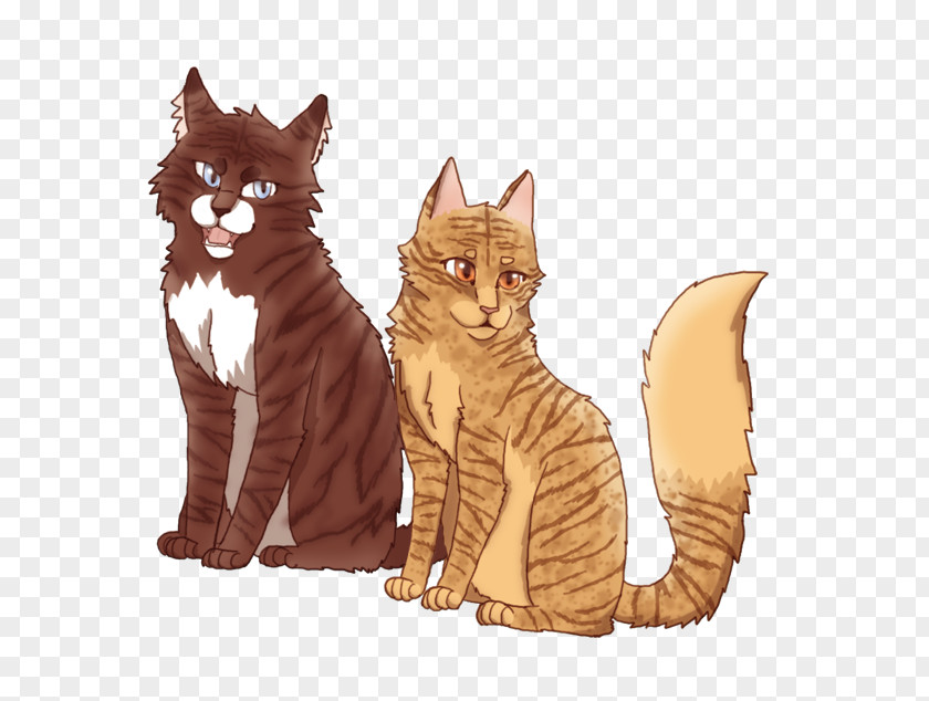 Brother Sister Tabby Cat Kitten Domestic Short-haired Warriors PNG