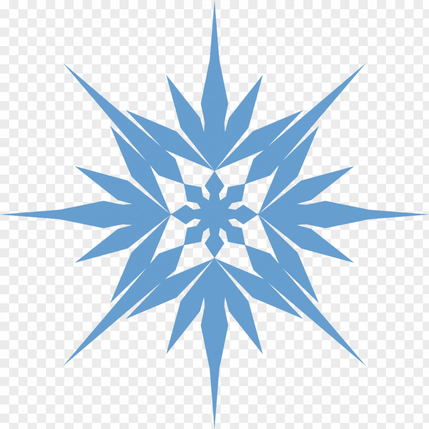 Cartoon Snowflake Anna Elsa Drawing PNG