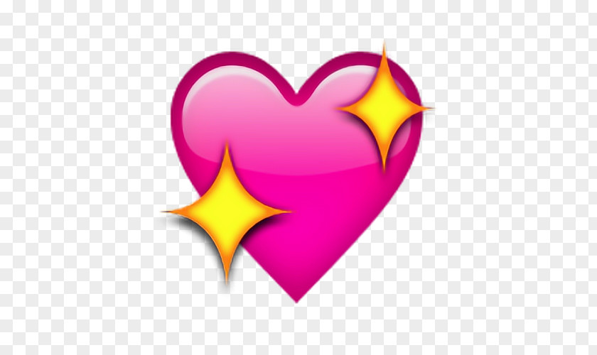 Emoji Heart Sticker Symbol Love PNG