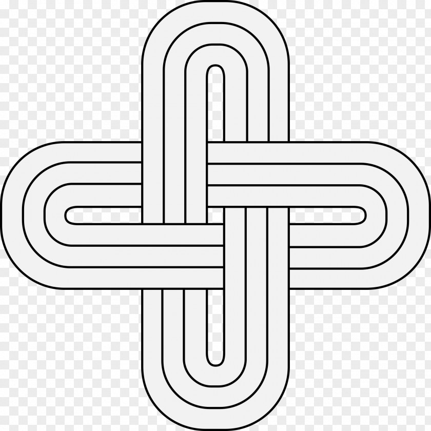 Knot Line Horizontal And Vertical Drawing Plane Pattern PNG
