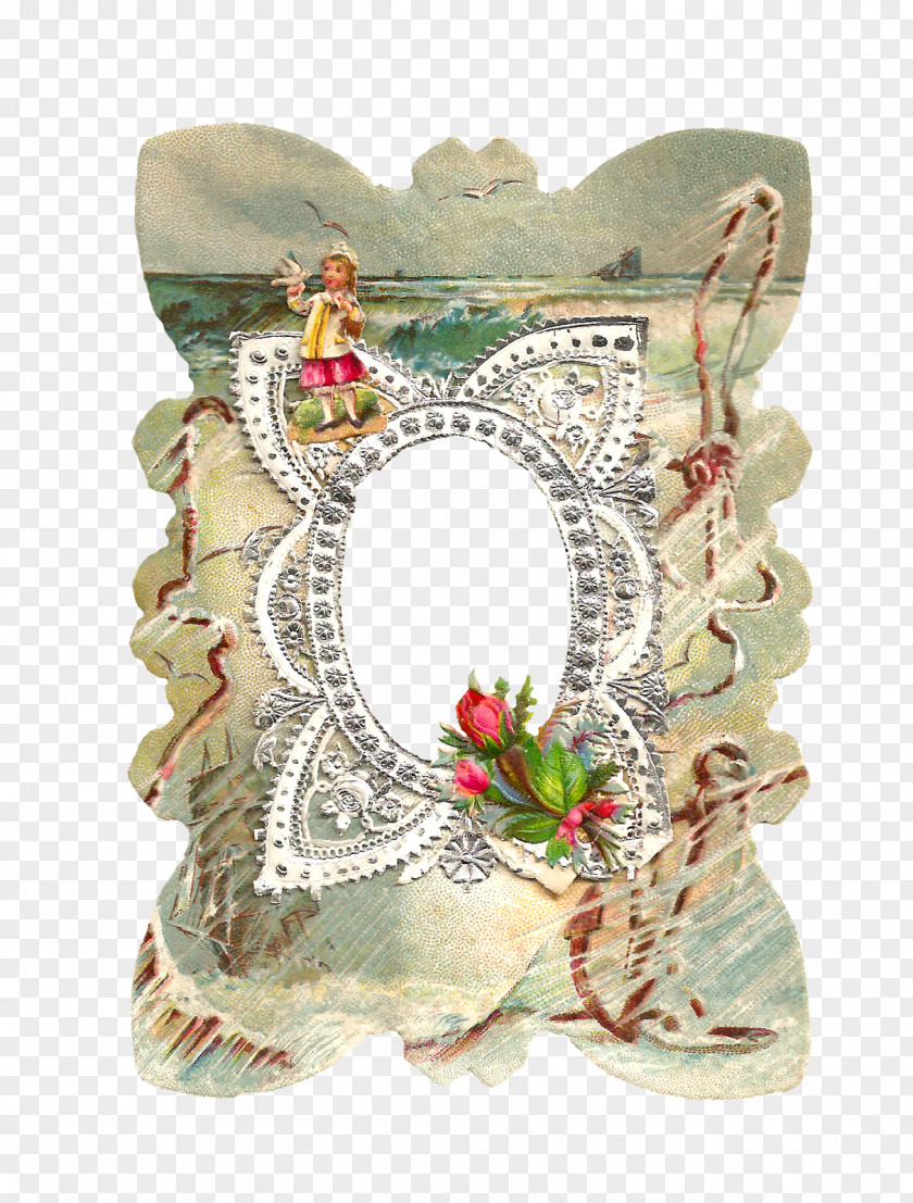 Lace Frame Paper Picture Frames Silver Clip Art PNG