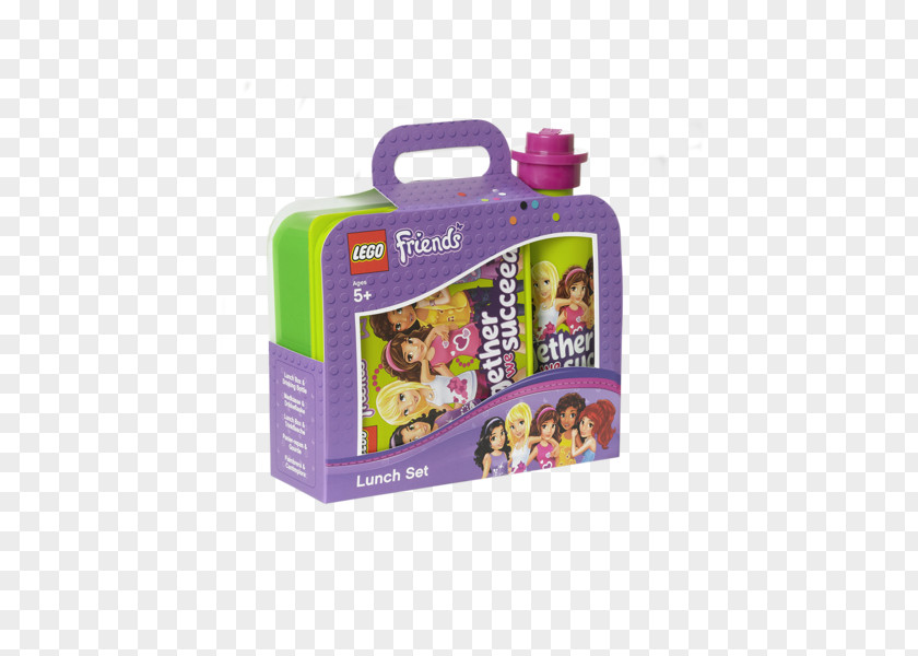 Lego Lunch Box Canada LEGO Friends Lunchset, Lavender, Girl's, Purple Ninjago PNG