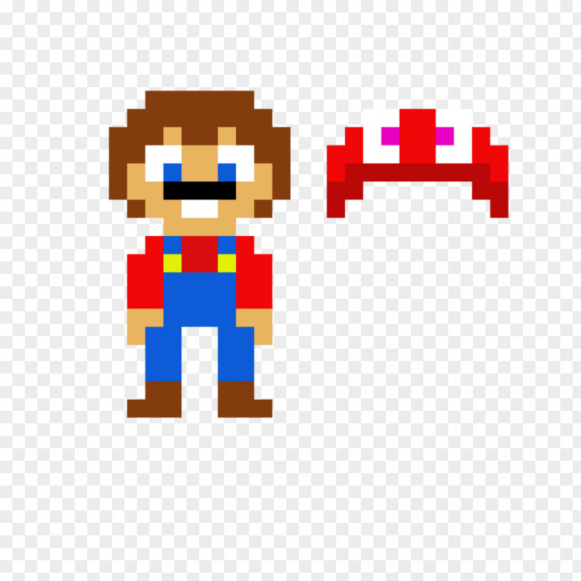 Mario Bros Super Odyssey Bros. Pixel Art PNG