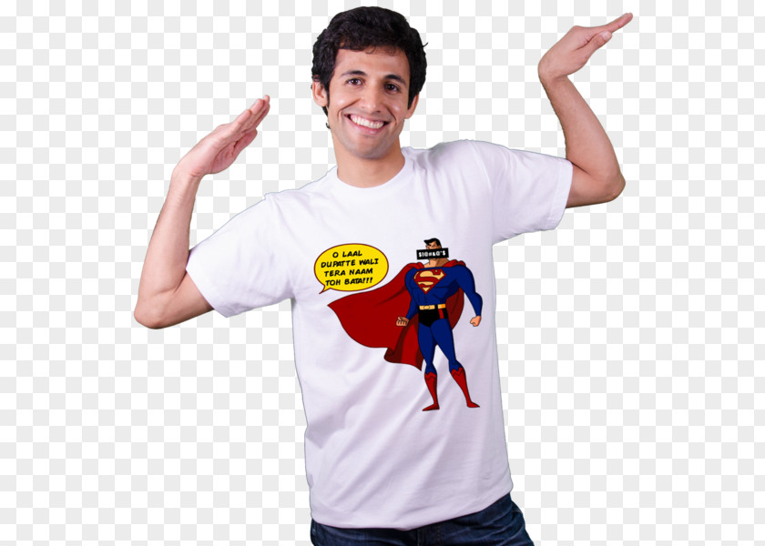 T-shirt Superman Govinda YouTube Bollywood PNG