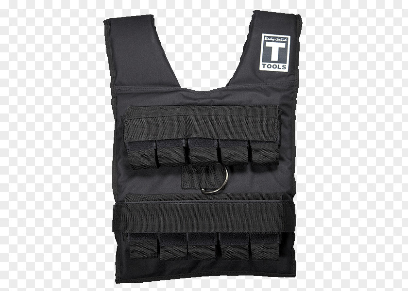50 Pound Weight Vest Weighted Clothing Gilets Training Body-Solid Exercise PNG