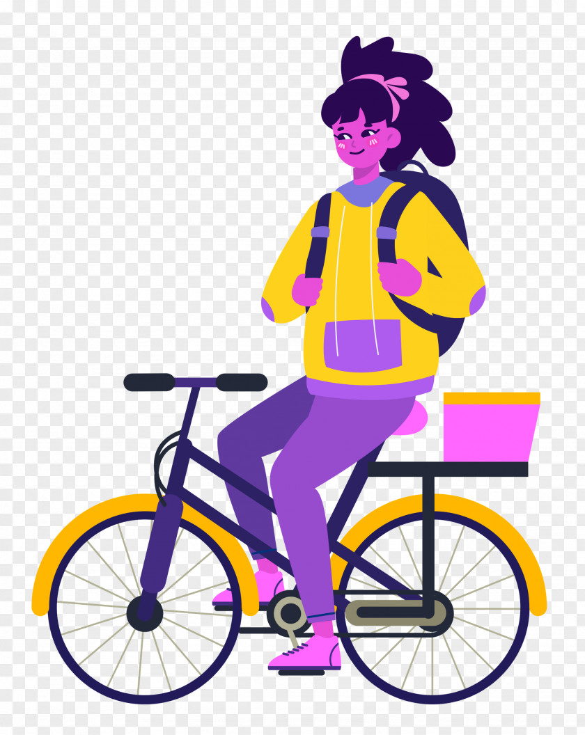 Bike Riding Bicycle PNG