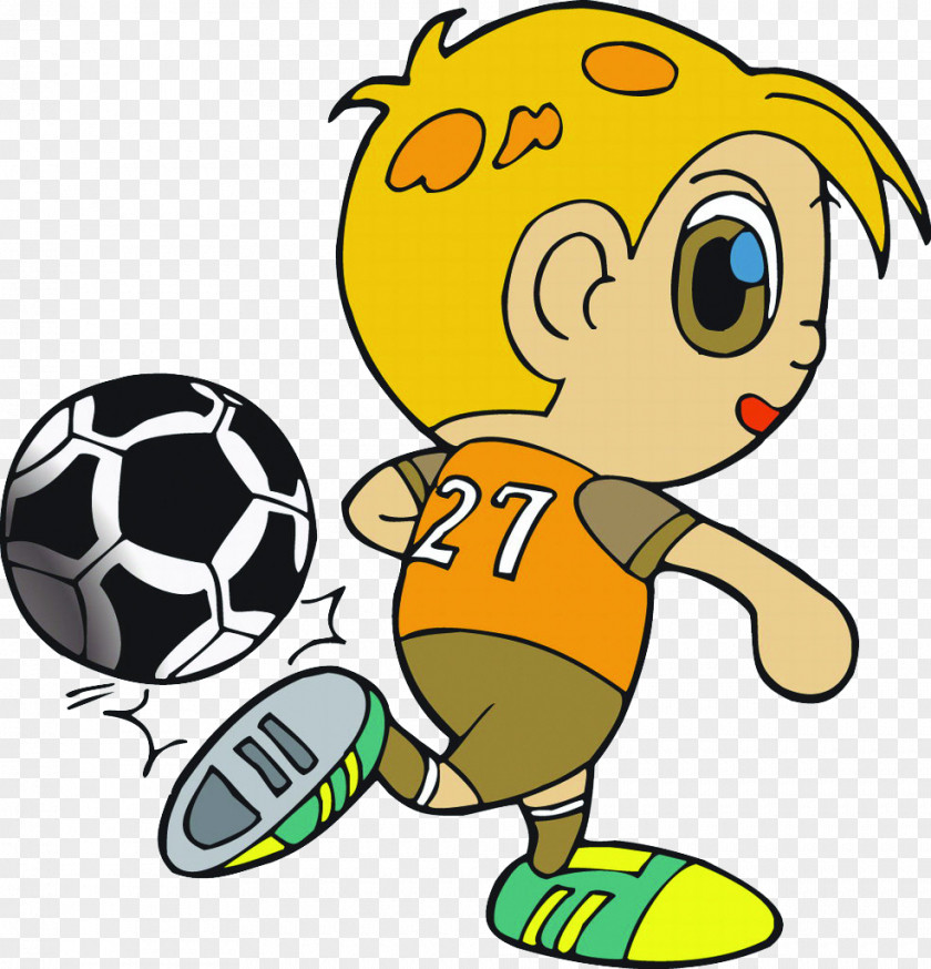 Cartoon Child Football 2018 Winter Olympics FIFA World Cup Pyeongchang County China PR National Team PNG
