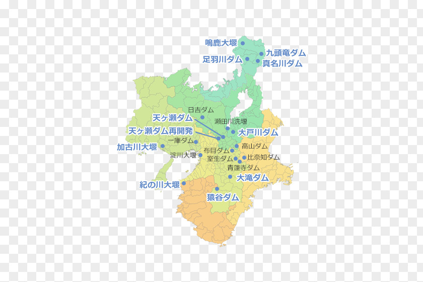 Map Kansai Region Water Resources Tuberculosis PNG