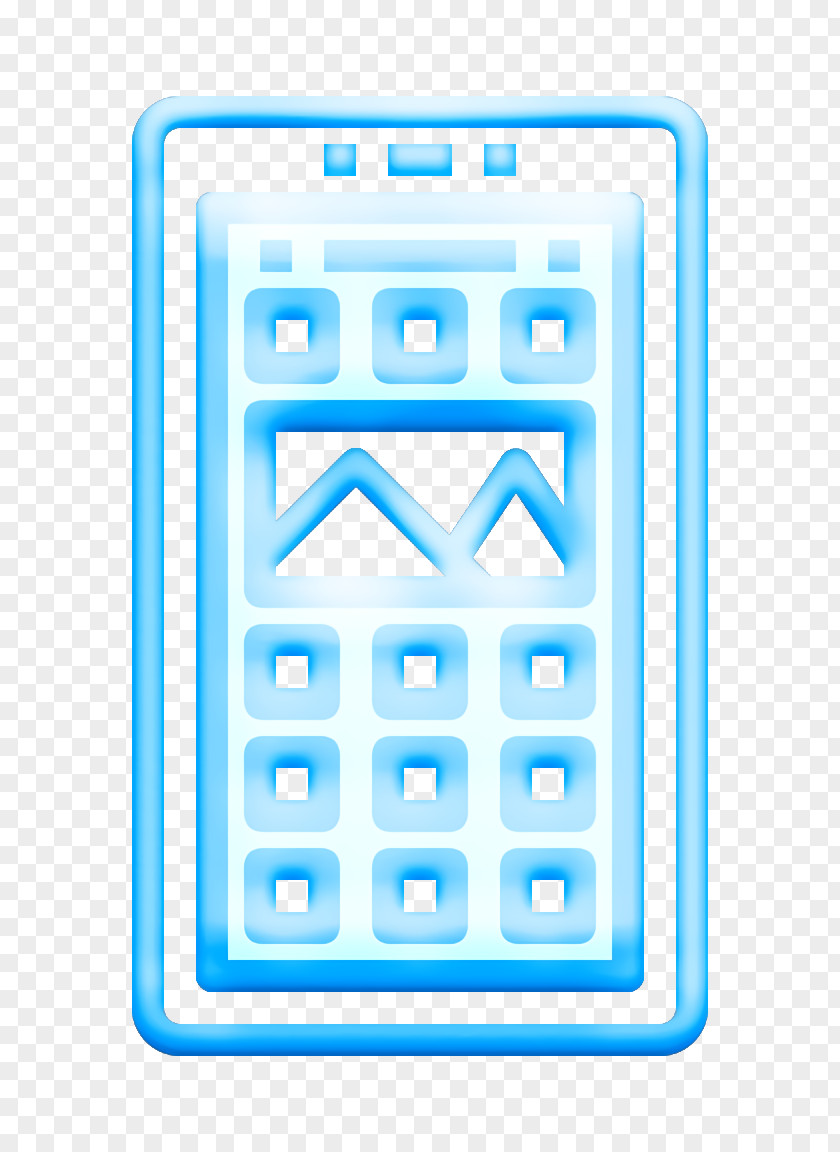 Mobile Interface Icon App Drawer PNG