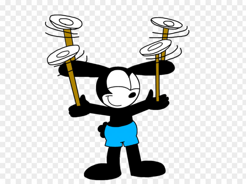 Oswald The Lucky Rabbit Cartoon Logo Clip Art PNG
