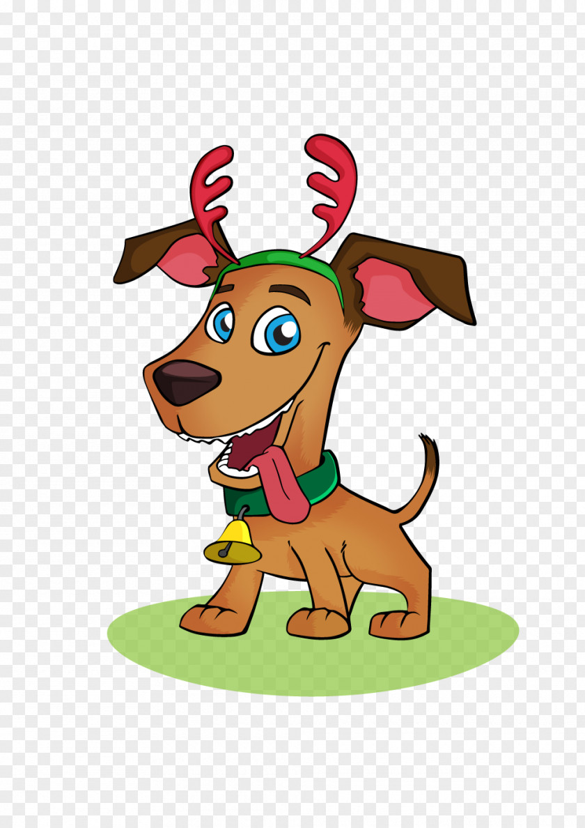 Puppy Dress Up Dog Christmas Clip Art PNG
