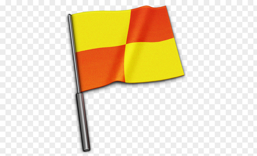 Referee Flag Angle Yellow PNG