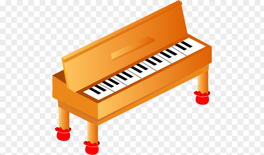 Vector Piano Digital Electric PNG