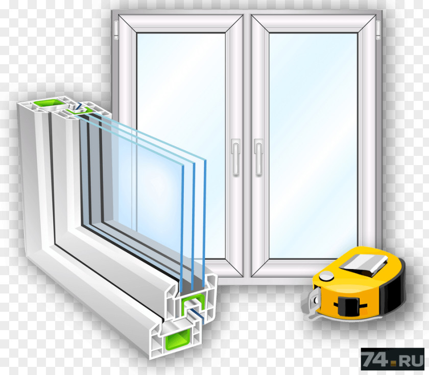 Window Insulated Glazing Door Polyvinyl Chloride PNG