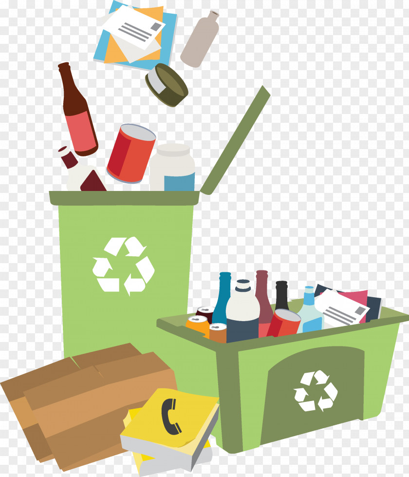 Art Waste Management Paper Background PNG