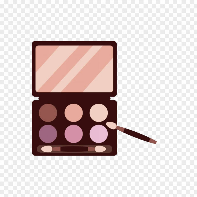 Cartoon Eye Shadow Cosmetics Make-up PNG