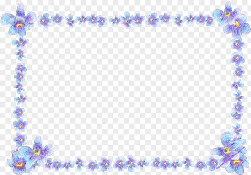 Floral Border Borders And Frames Picture Flower Clip Art PNG