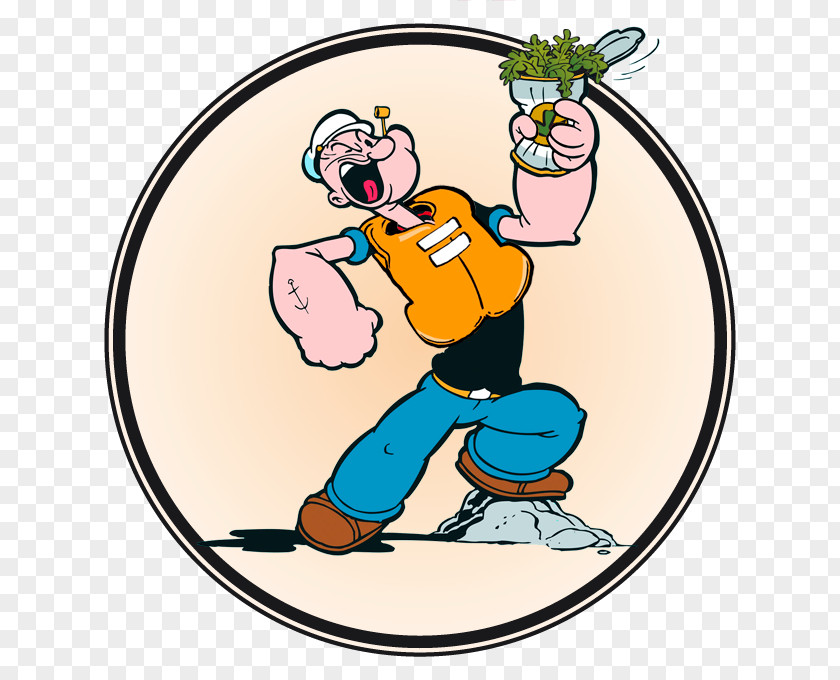 Popeye Olive Oyl Animated Cartoon Character PNG