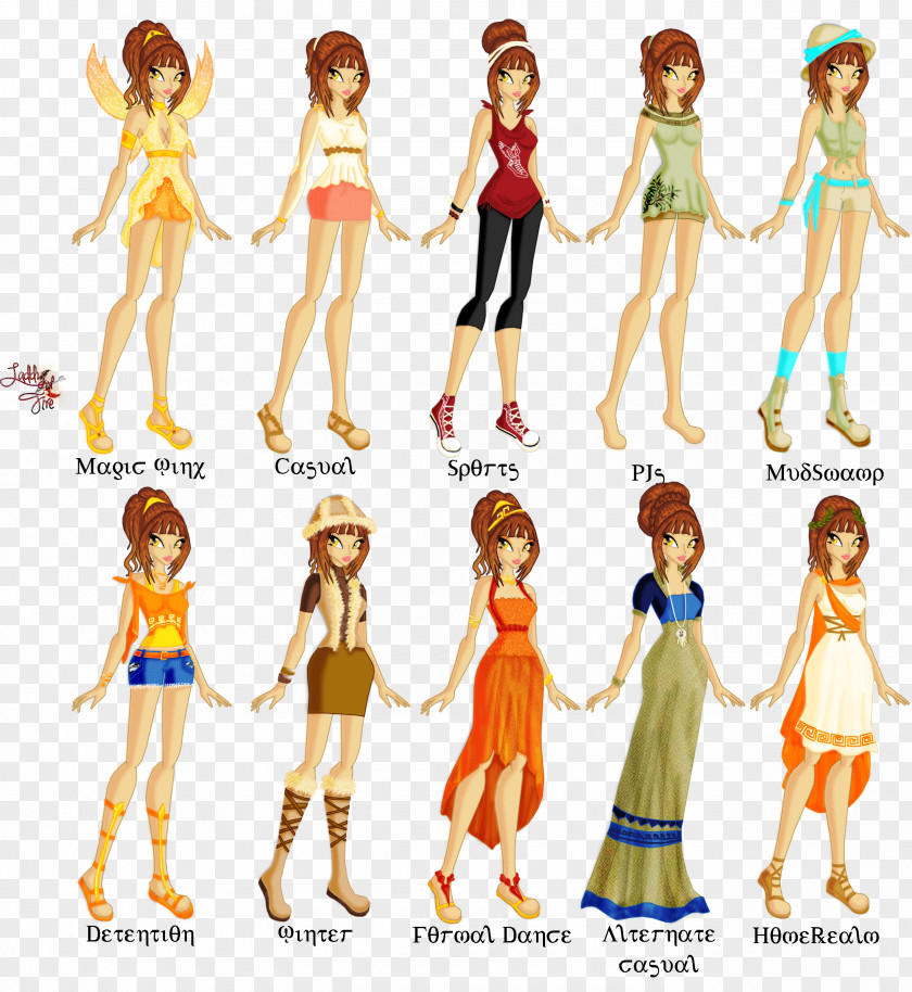 Set Bloom DeviantArt Figurine Adult Action & Toy Figures PNG