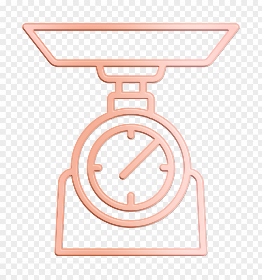 Weight Icon Libra Restaurant Elements PNG