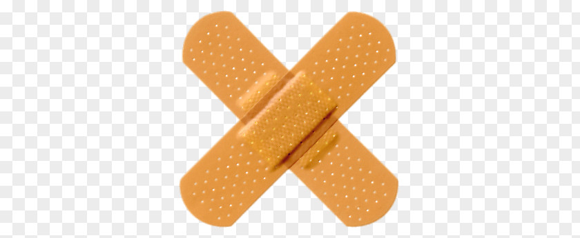 Crossed Band Aids PNG Aids, two brown adhesive bandages clipart PNG