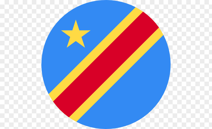Flag Of The Democratic Republic Congo Lubumbashi PNG